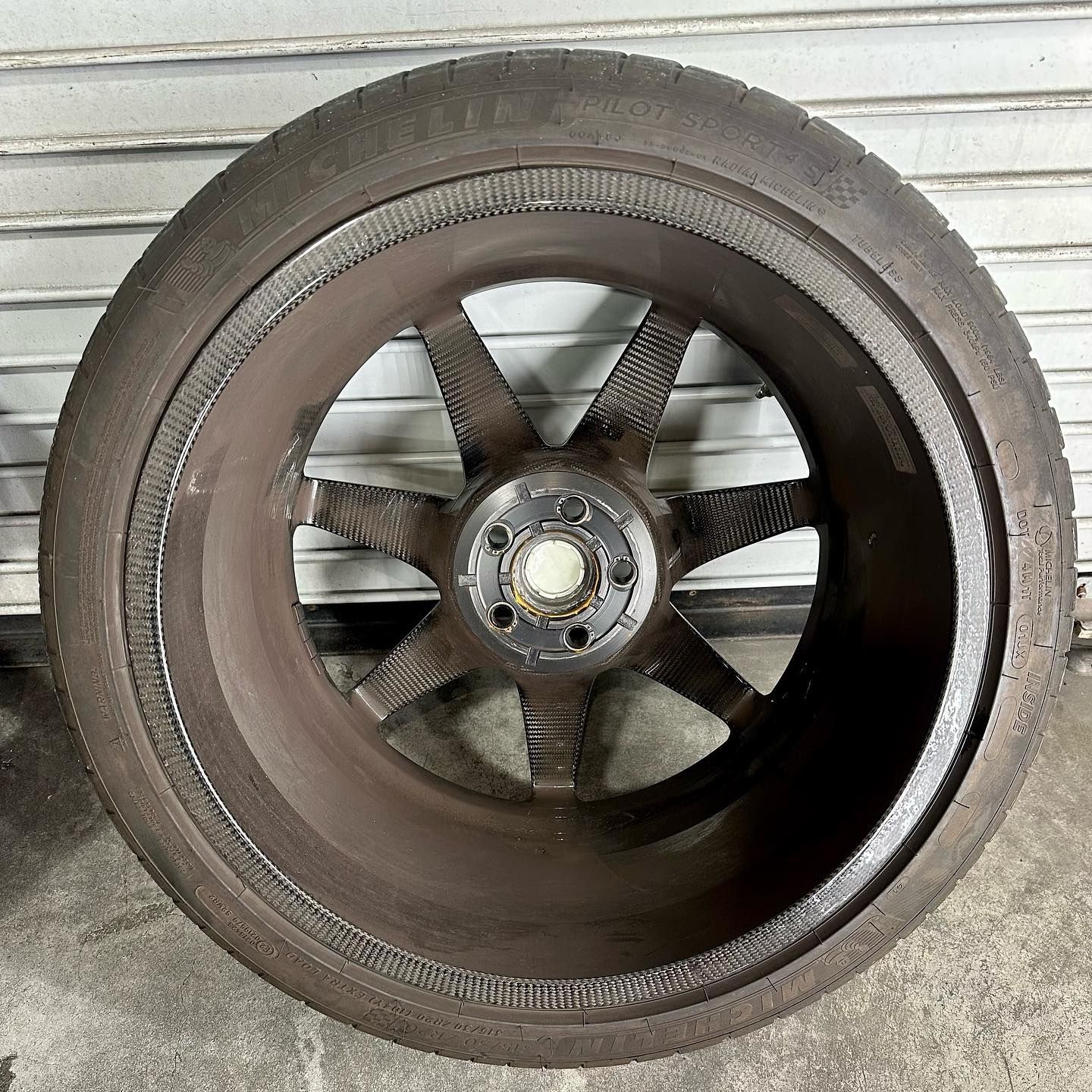 Ford Mustang Modesta BC05, Safety Coating  inside and out and on the Calipers with BC06, An Xpel Invisible Wrap Wheel before Florida