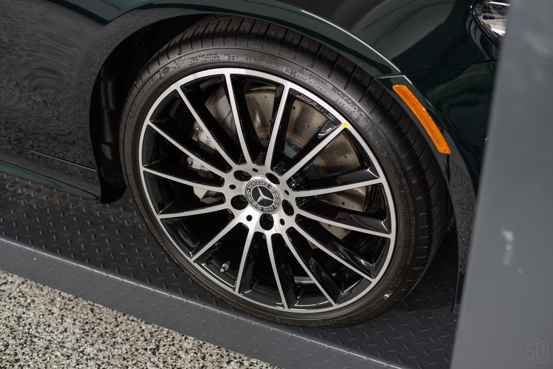 Mercedes-Benz E450 Modesta BC-04 on the Paint and Modesta BC-06 on the Wheels close up Orlando, Florida