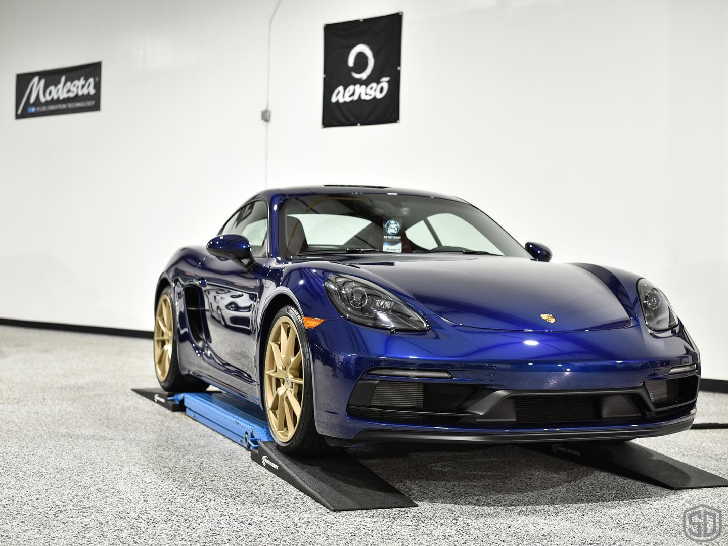 Modesta Coating a Cayman GTS in Orlando