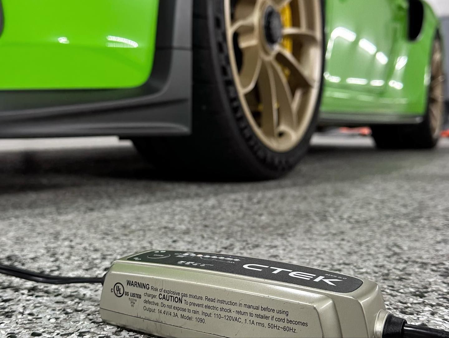Porsche 911 Car Detailing ctek product Orlando, Florida