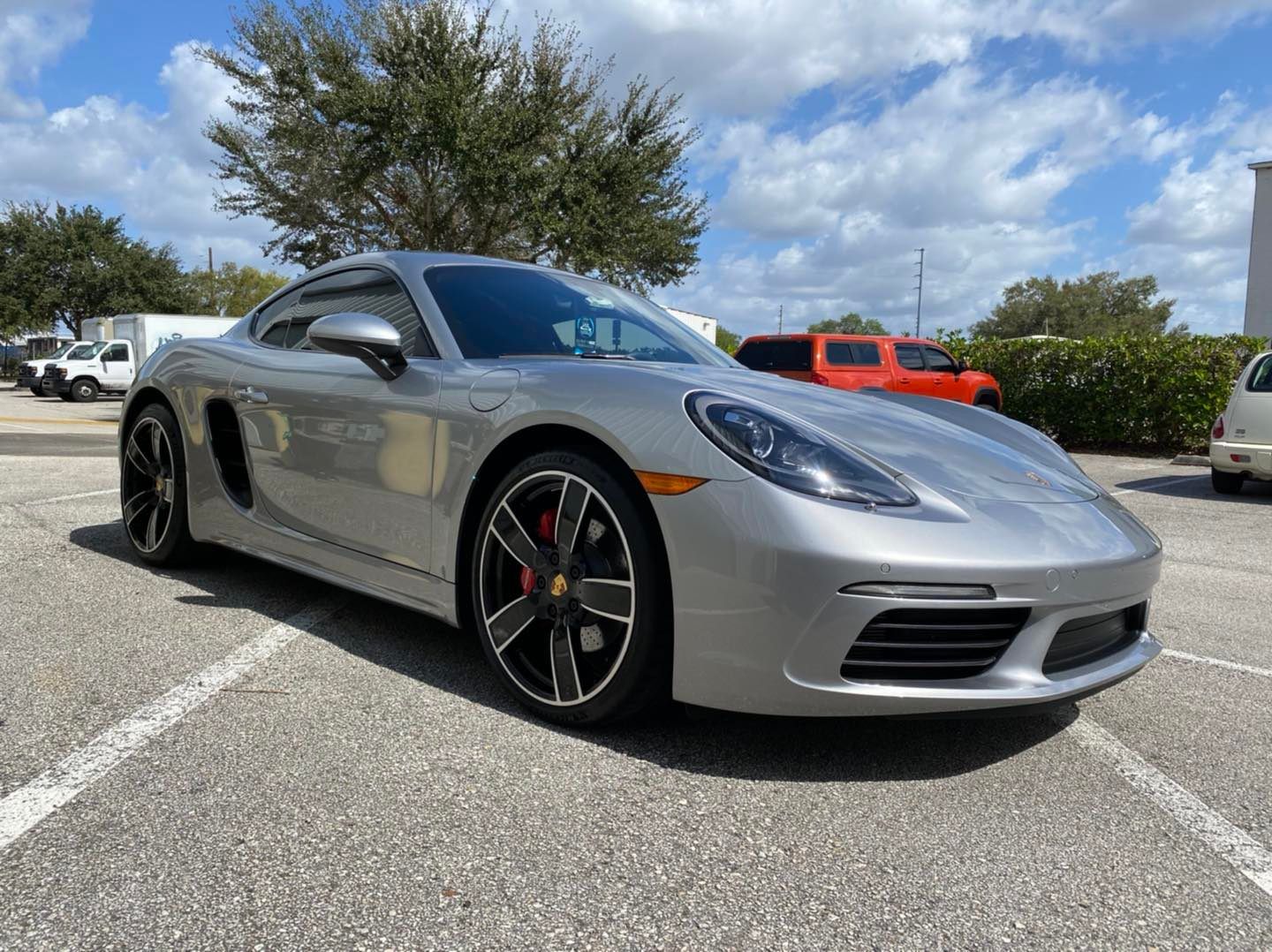 Porsche Cayman S - Level 2 Paint Correction & Full frontal PPF & Modesta BC-08 ceramic coating - Orlando