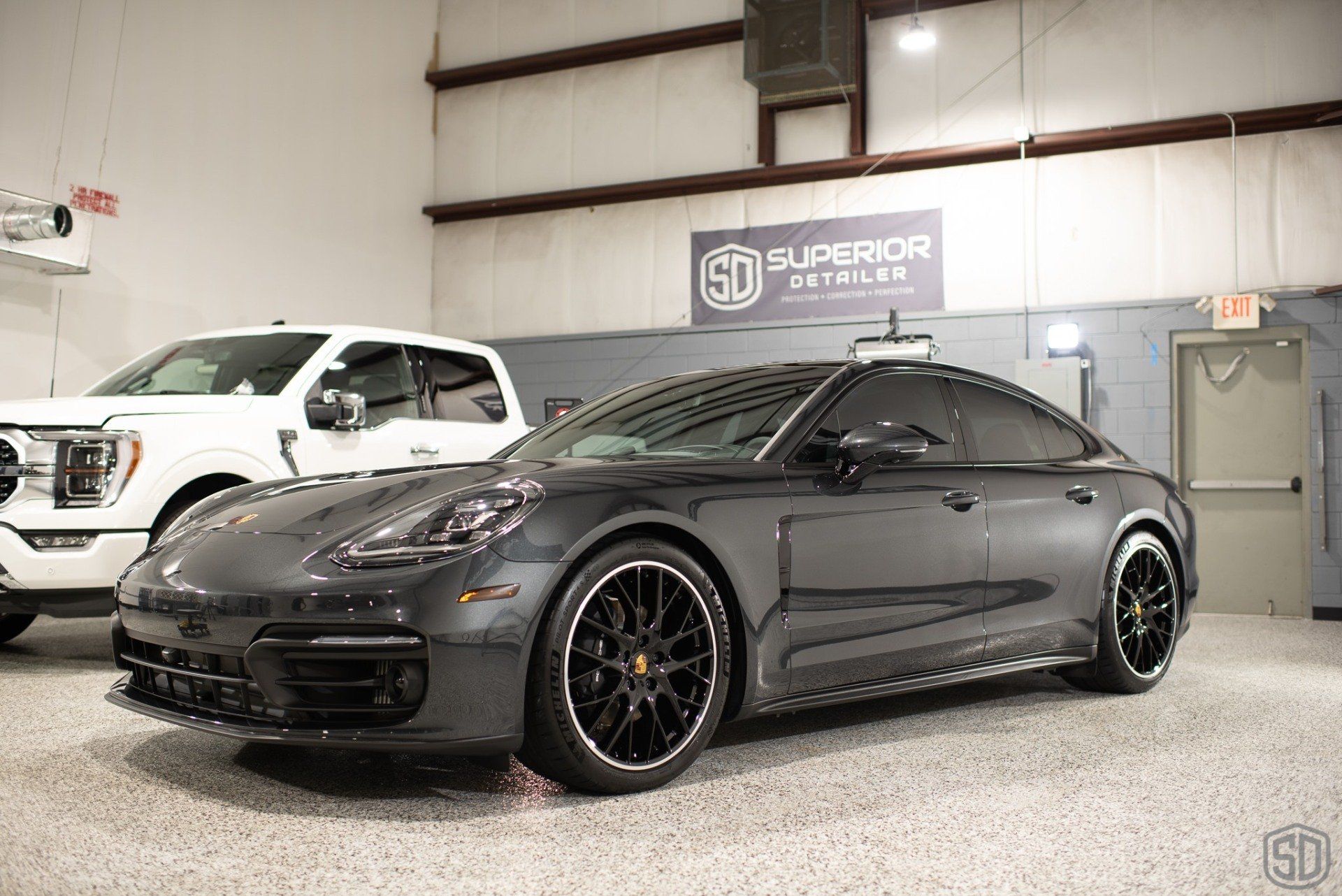 Porsche Panamera Wrap and Modesta Coating