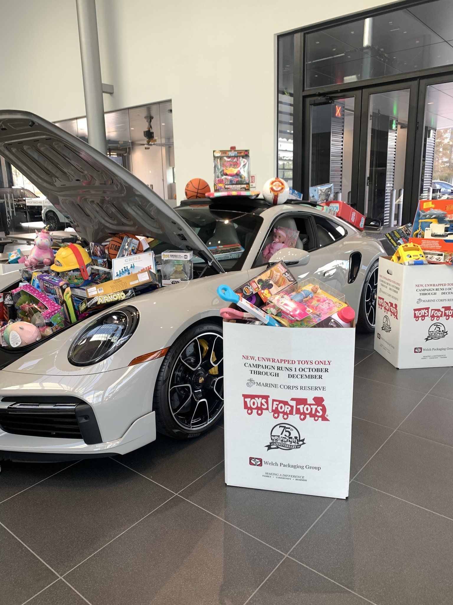 Porsche Toys 4 Tots Rally 2022 Orlando, Florida