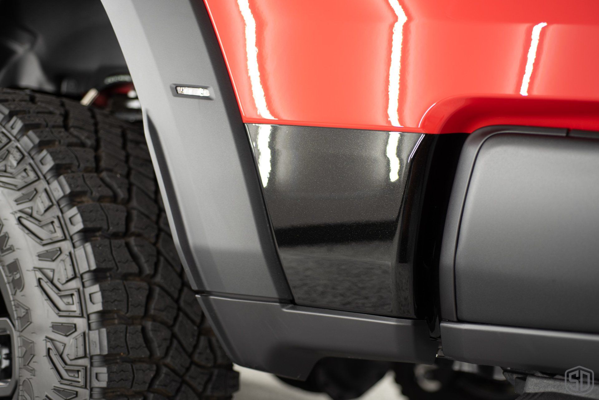 RAM TRX Modesta BC-04 to the paint work, Plastic trim with Modesta Exterior Plastic Coating Orlando, Florida