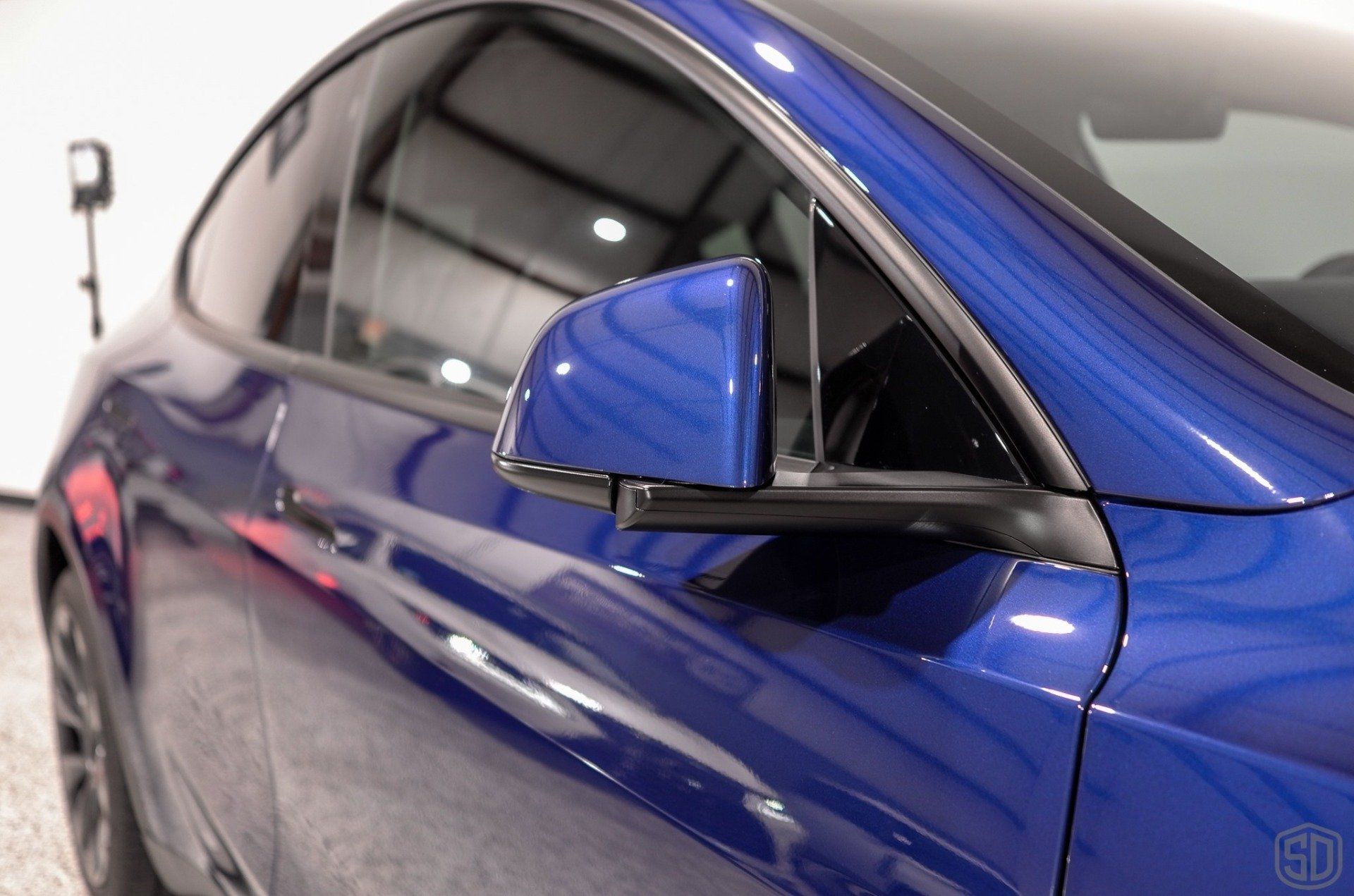 Blue Tesla Model Y Orlando Protection Package