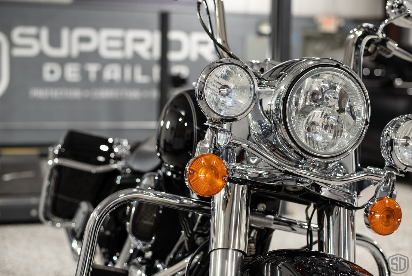 2014 harley davidson road king prepped poliished wrapped and coated florida