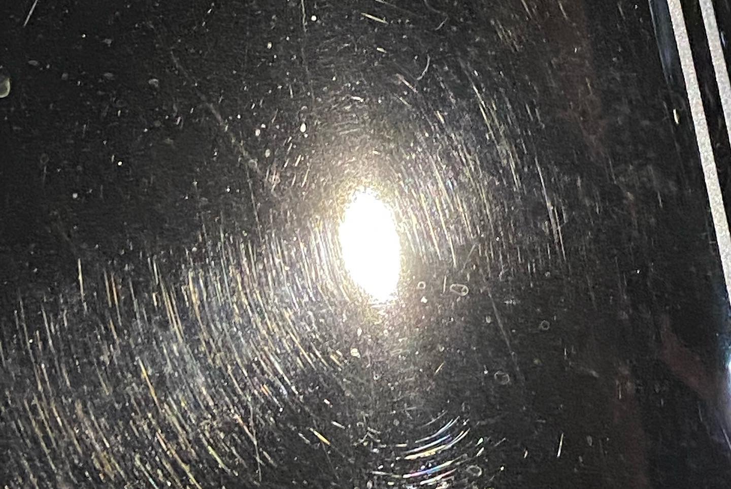 2014 harley davidson road king prepped poliished wrapped and coated scratches close up florida