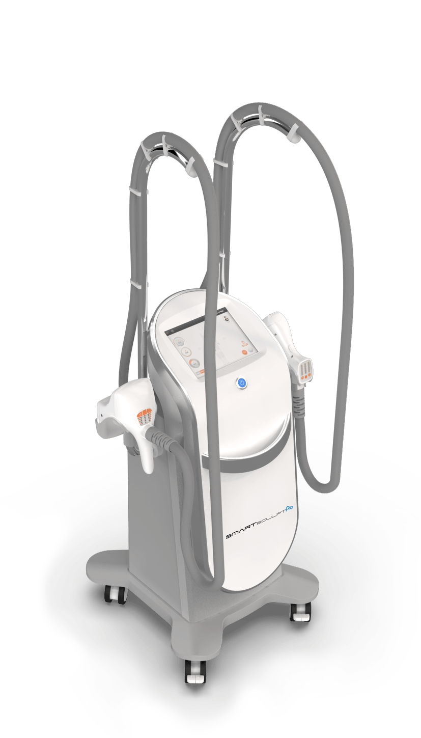 A 3d rendering of a machine on wheels on a white background.