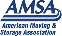 AMSA logo: Blue text