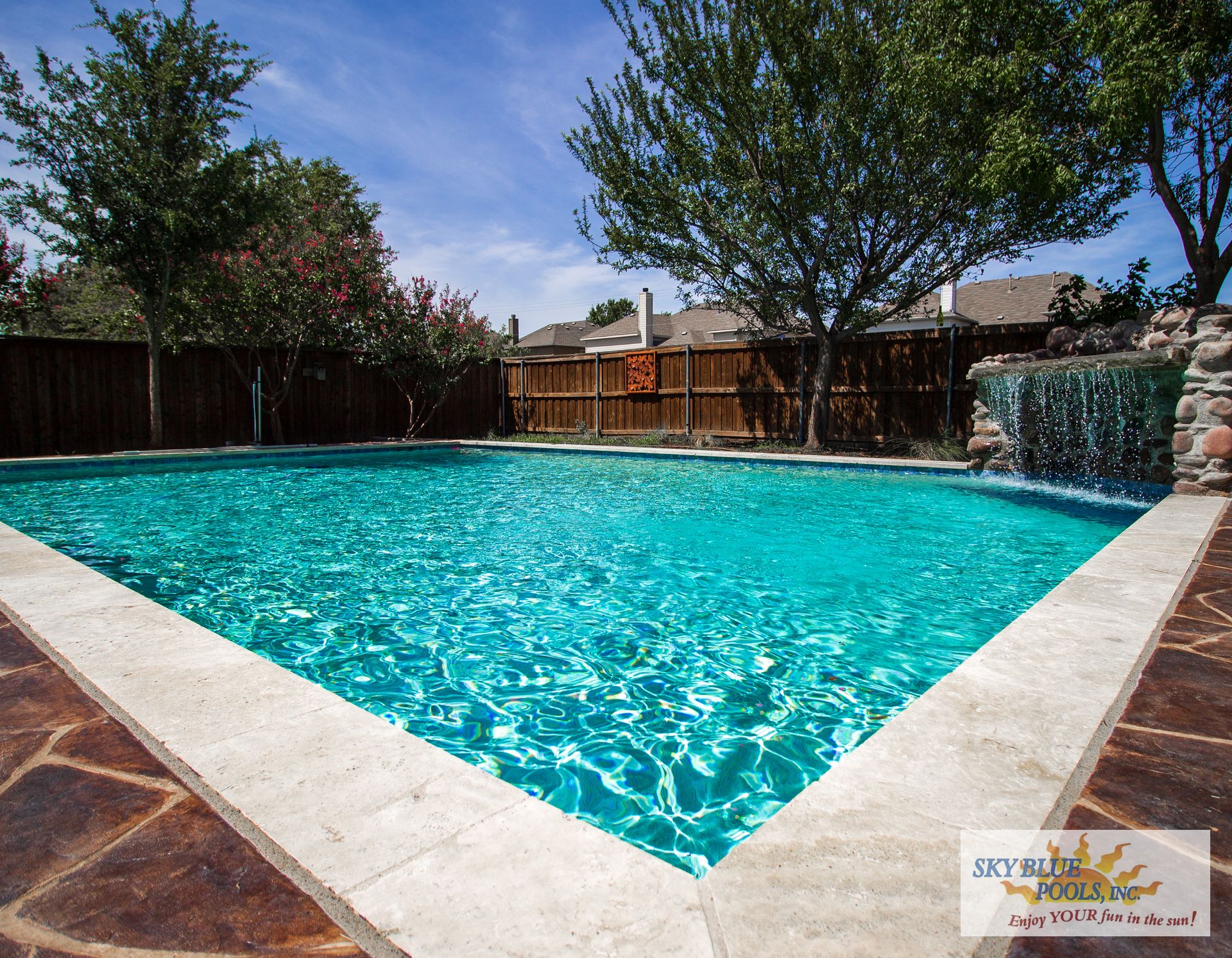 Pool Project Gallery North Richland Hills, TX Sky Blue Pools, Inc.