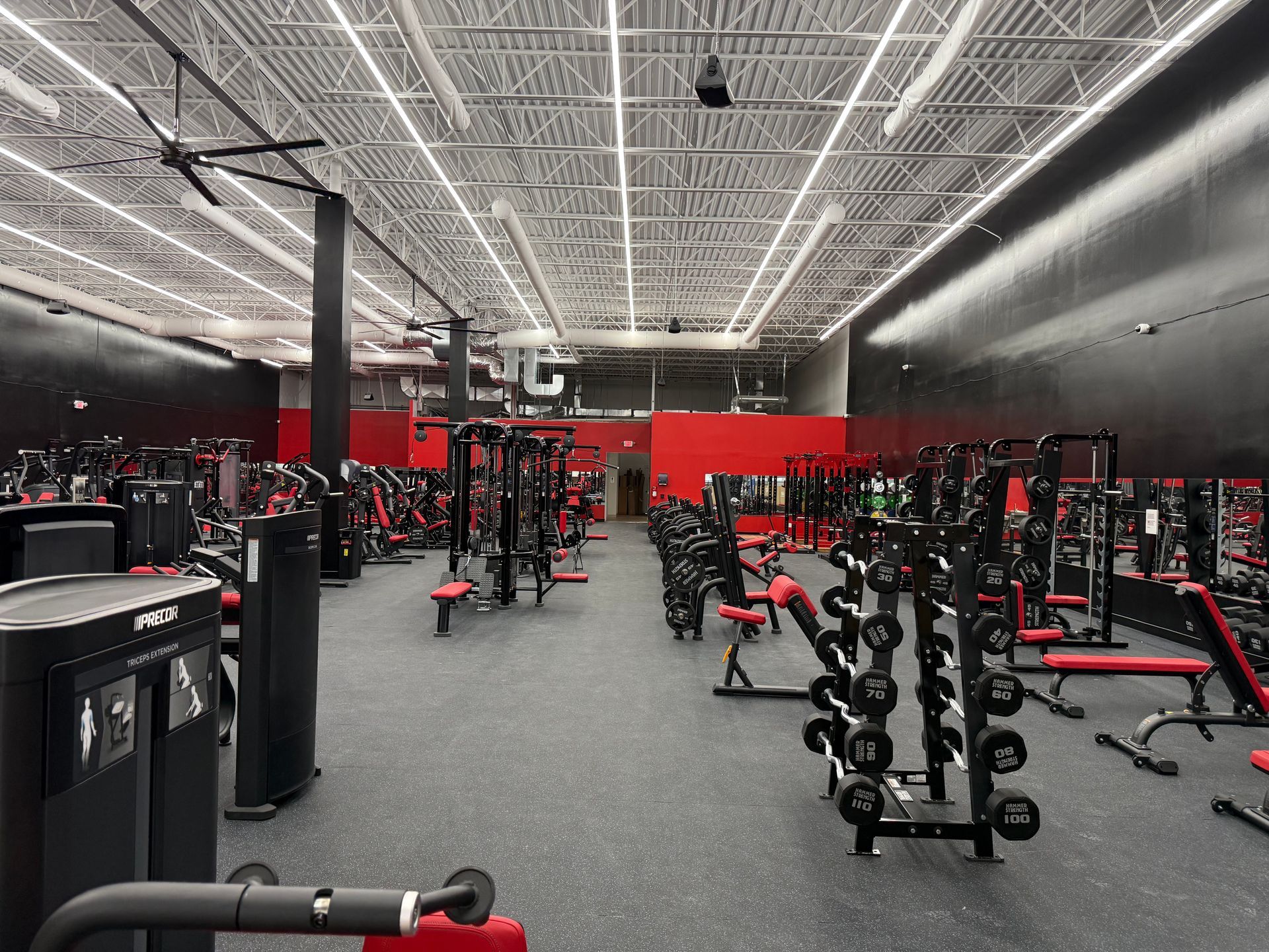 Modern fitness equipment inside Smash Fitness Lehigh Acres gym
