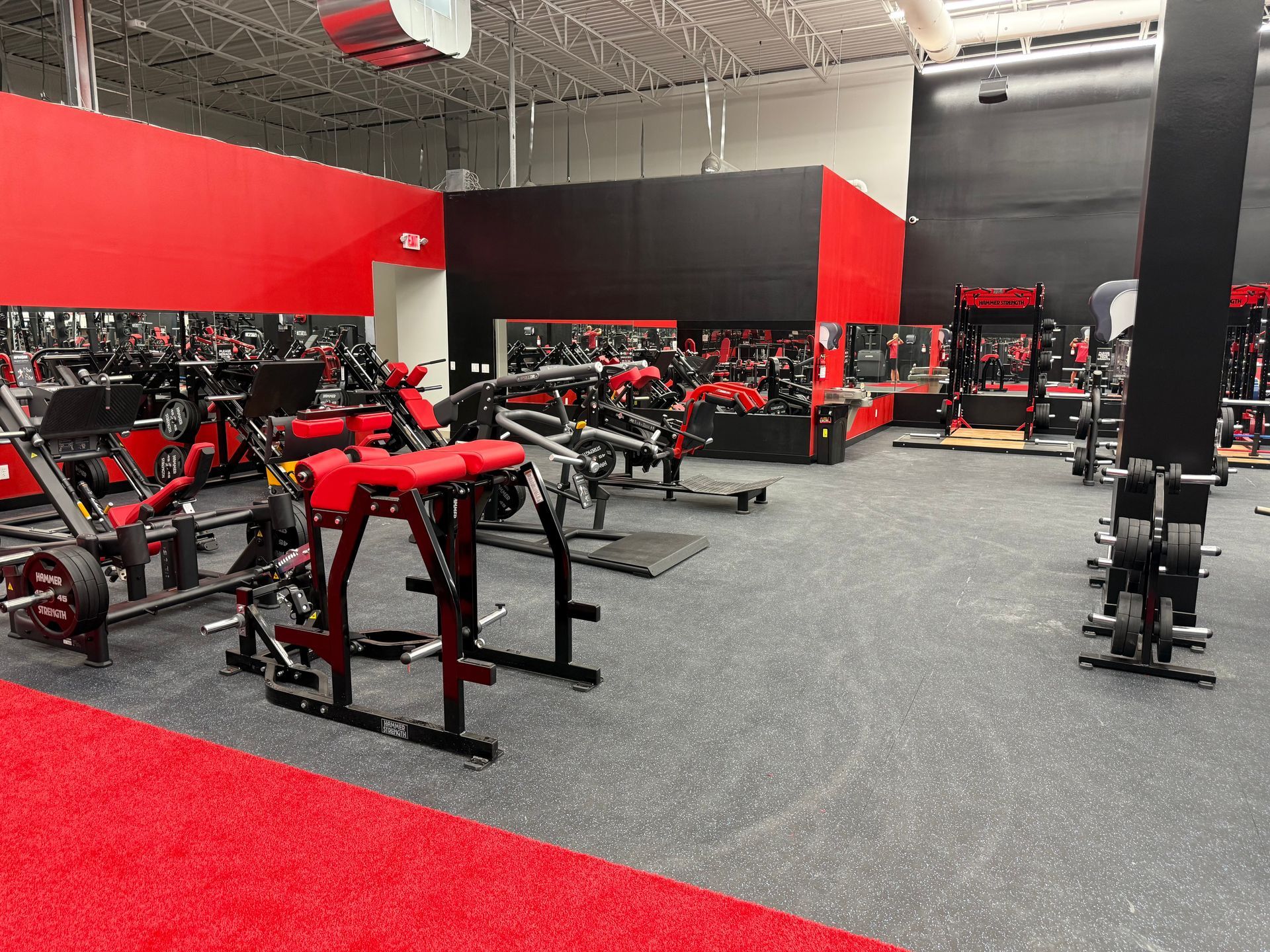 Modern fitness equipment inside Smash Fitness Lehigh Acres gym