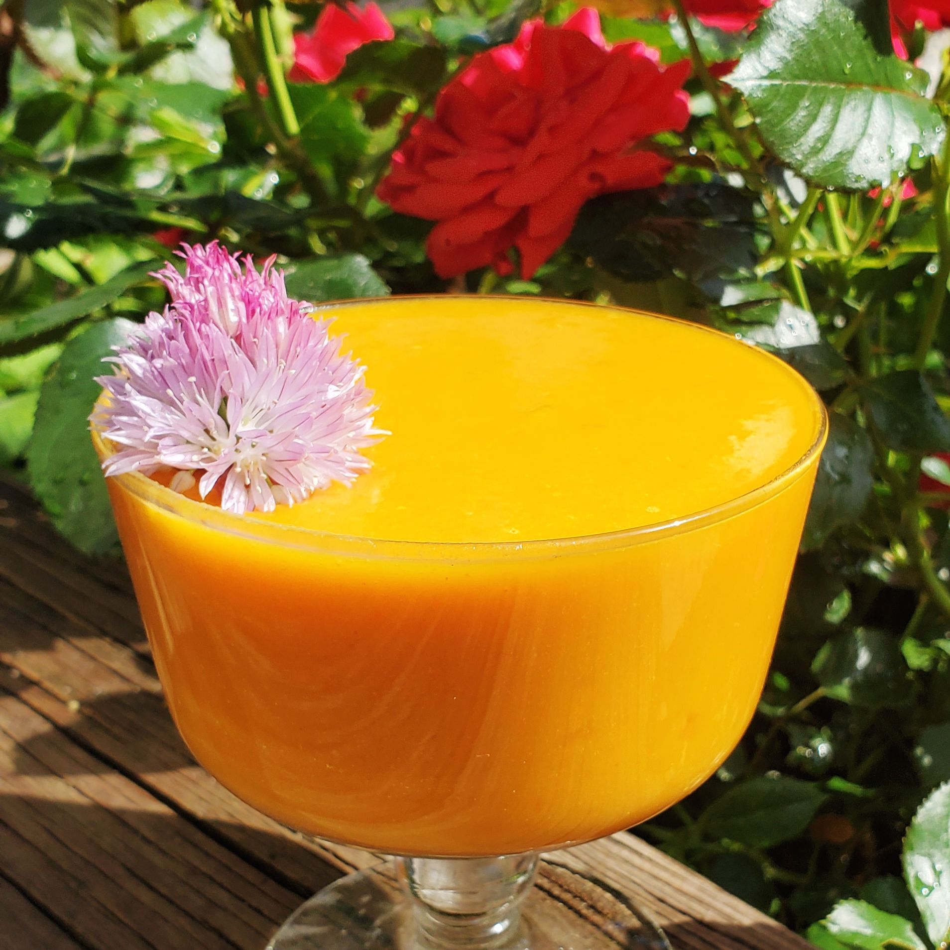Carrot ginger soup