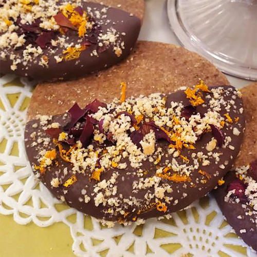 Delicious shortbread cookies