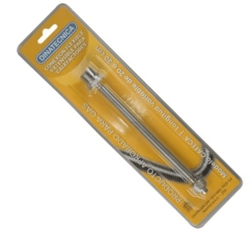 FLEXIBLE GAS EXTENSIBLE  PARA CALEFACTORES CAFECA  20/30CM - DINATECNICA