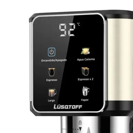 CAFETERA EXPRESSO / CAPSULAS  LUSQTOFF BEIGE