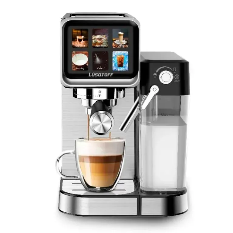 CAFETERA EXPRESSO /CAPSULAS ACERO INOX LUSQTOFF