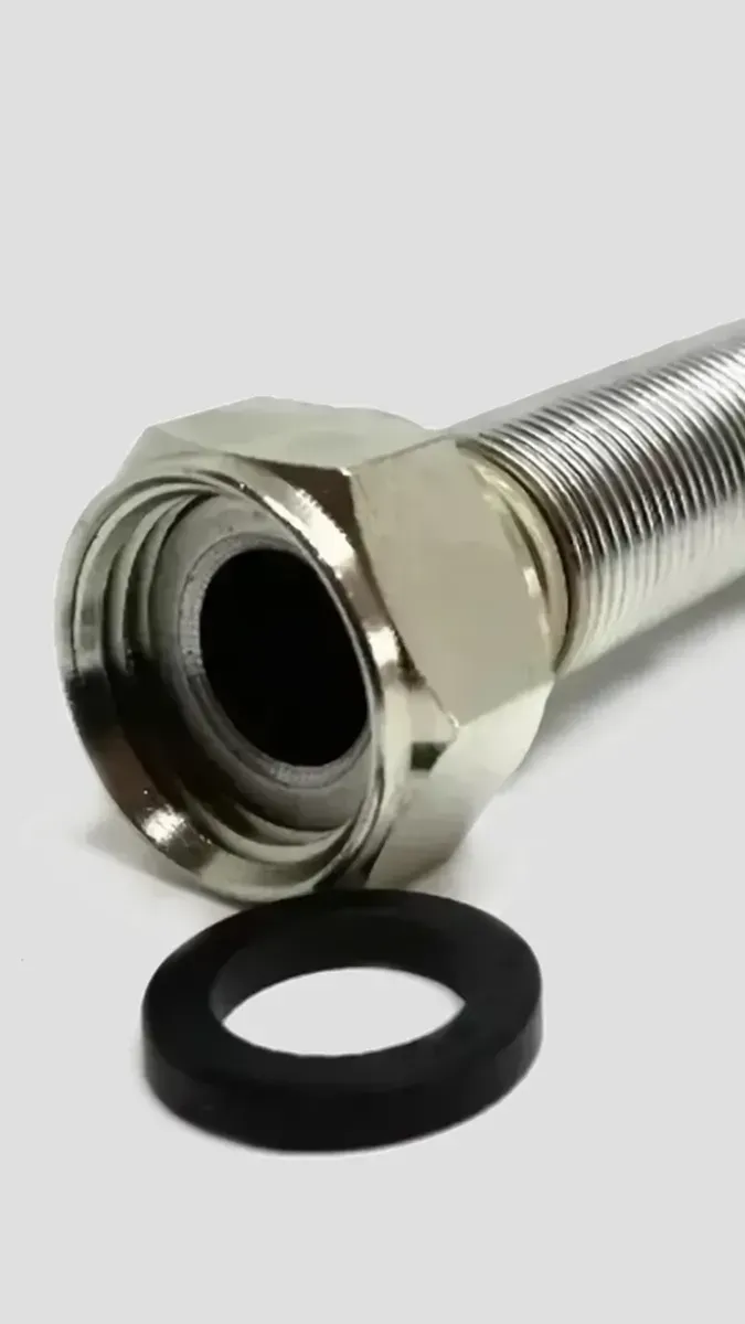 FLEXIBLE GAS CAFIC 1/2 12X30CM- DINATECNICA