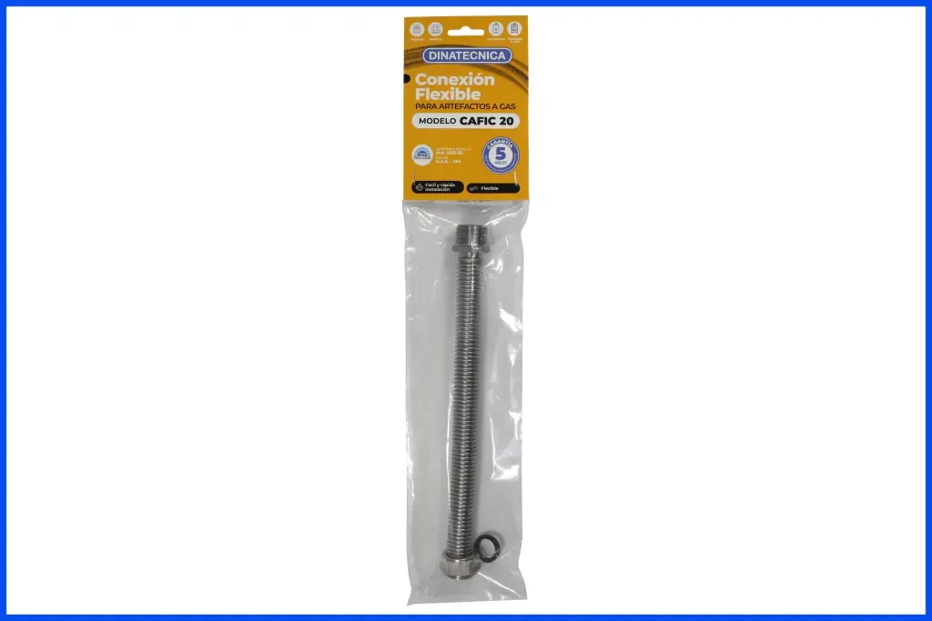 FLEXIBLE GAS CAFIC 3/4 20X30CM- DINATECNICA