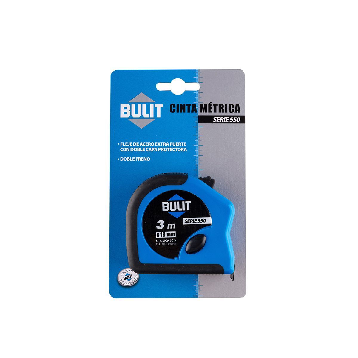 CINTA MÉTRICA BULIT SERIE 550 - 3MTS