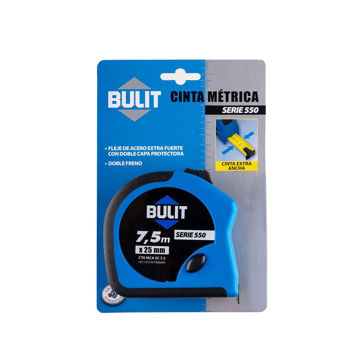 CINTA METRICA BULIT SERIE 550 7.5MTS