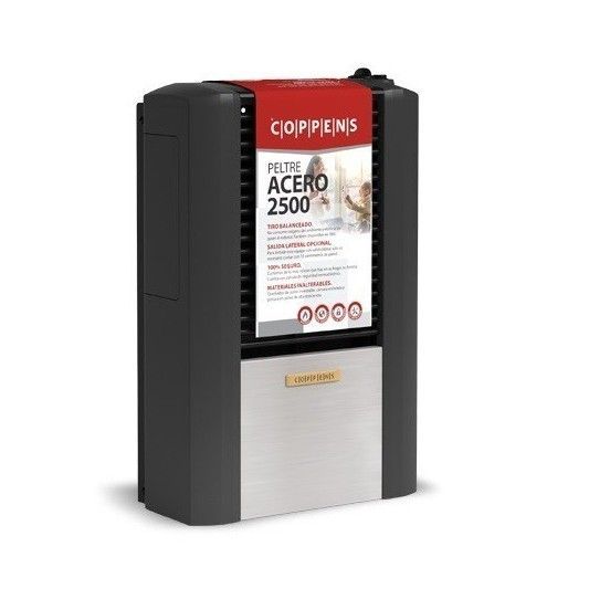 CALEFACTOR COPPENS 2500 TB PELTRE ACERO