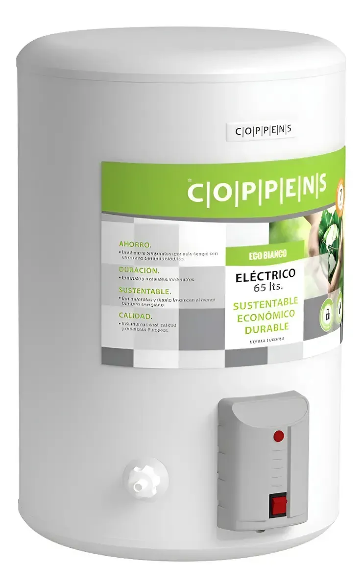 TERMOTANQUE ELÉCTICO COPPENS 65 LTS