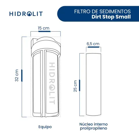 ABLANDADOR DE AGUA DIRT STOP SMALL