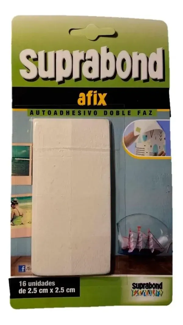 LÁMINA AUTOADHESIVA SUPRBOND DOBLE FAZ- REEMPLAZA TORNILLO