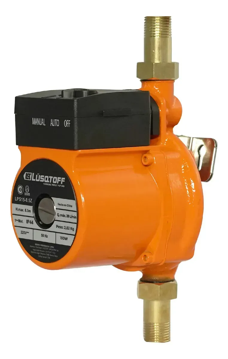 BOMBA PRESURIZADORA LUSQTOFF LPS15-8.5Z 1/2HP 100W