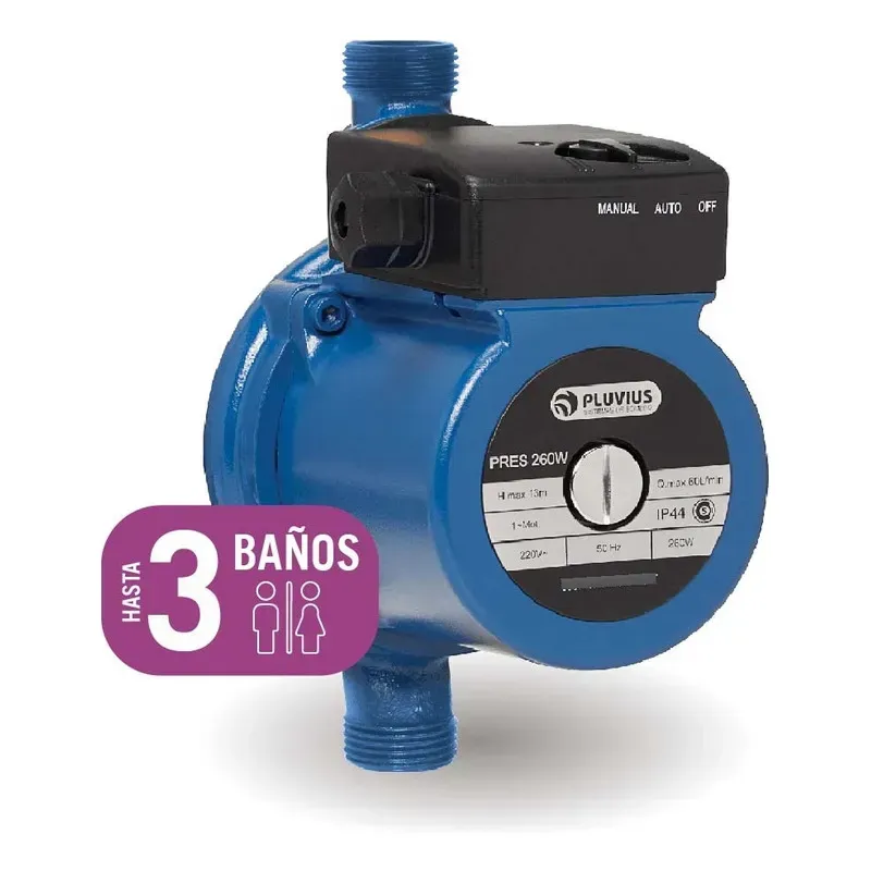 BOMBA PRESURIZADORA PLUVIUS PRESS 260W
