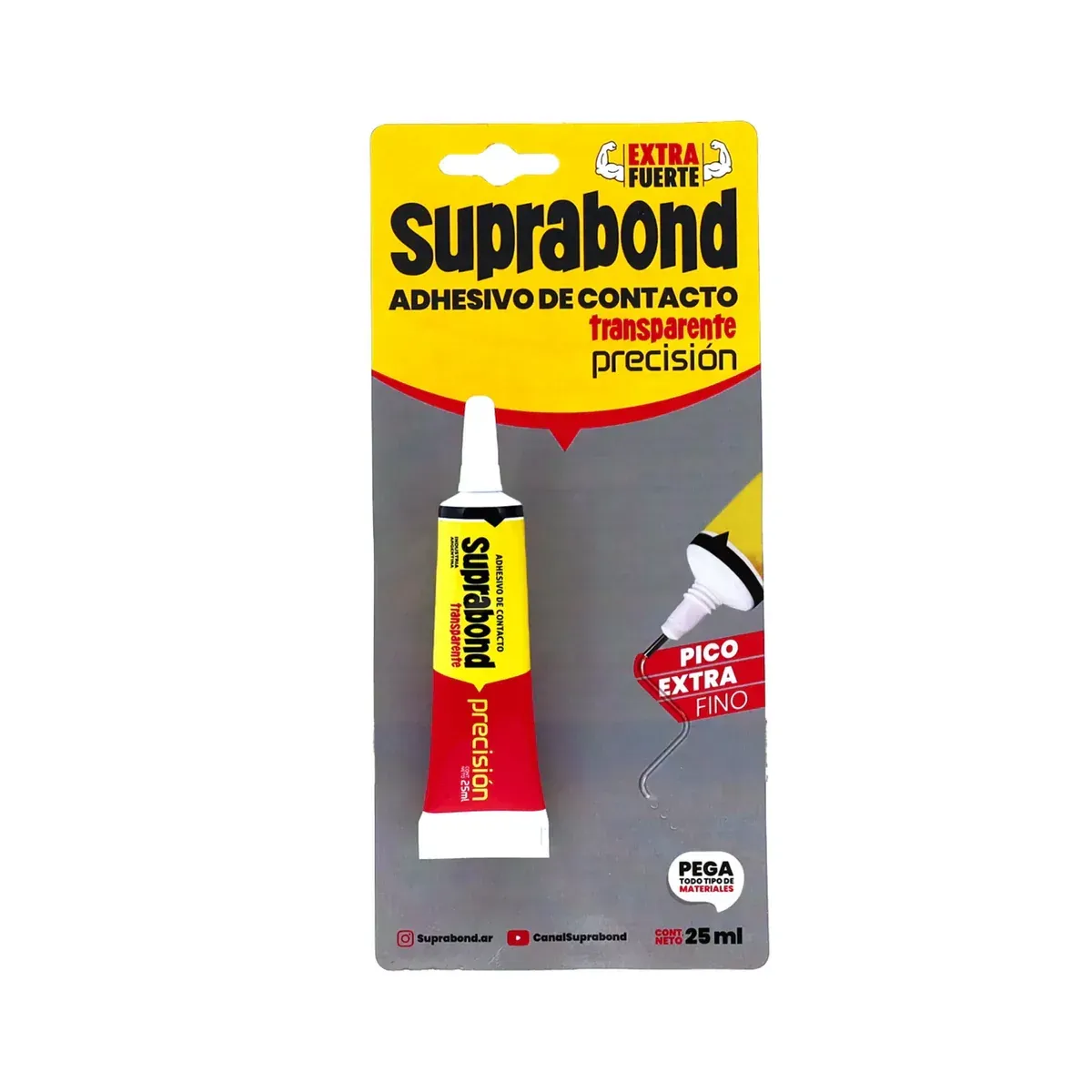 ADHESIVO SUPRABOND TRANSPARENTE PRECISION POMO 25ML