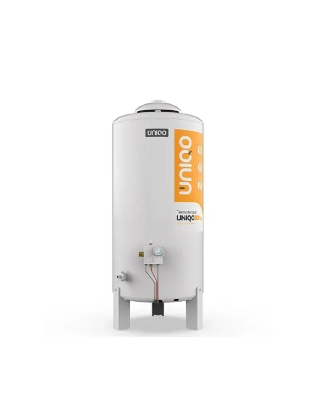 TERMOTANQUE UNIQO MULTIGAS 80LTS ALTA RECUPERACIÓN
