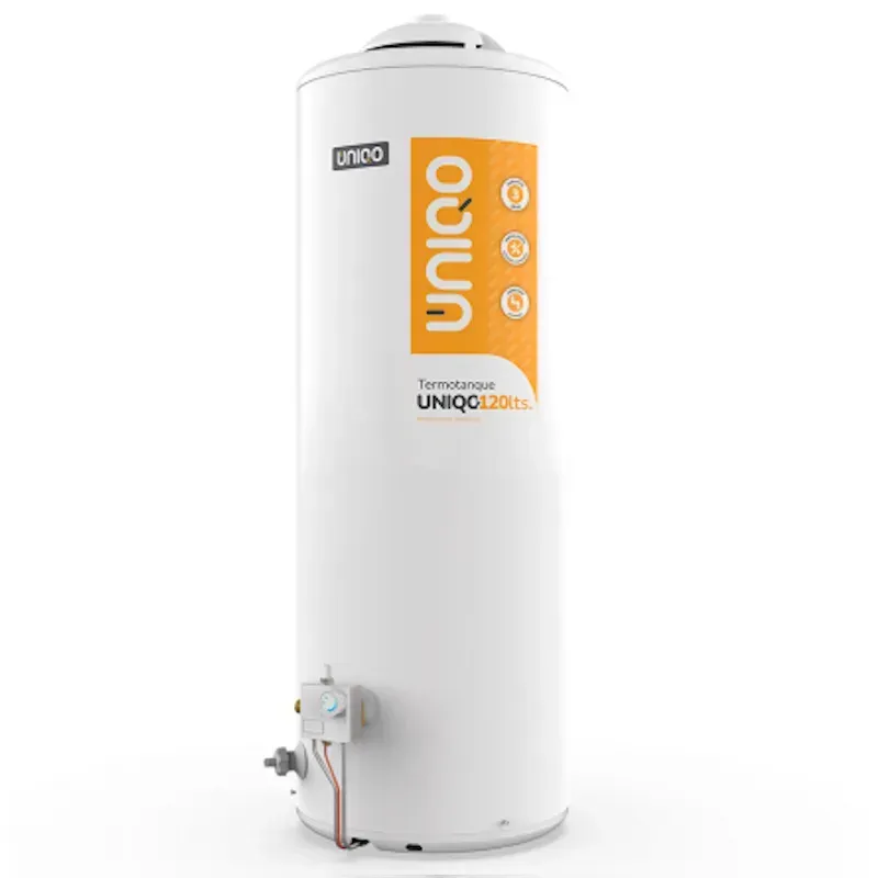 TERMOTANQUE UNIQO 120LTS MULTIGAS ALTA RECUPERACIÓN