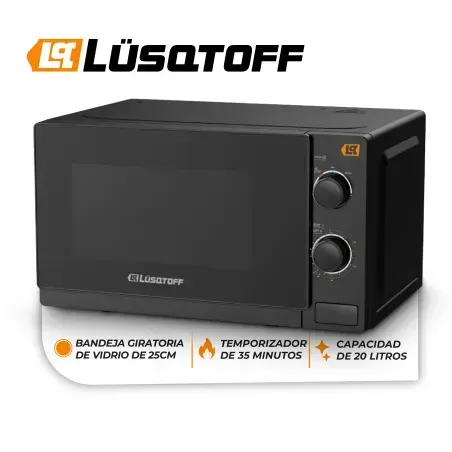 MICROONDAS MECÁNICO LUSQTOFF 20 Litros