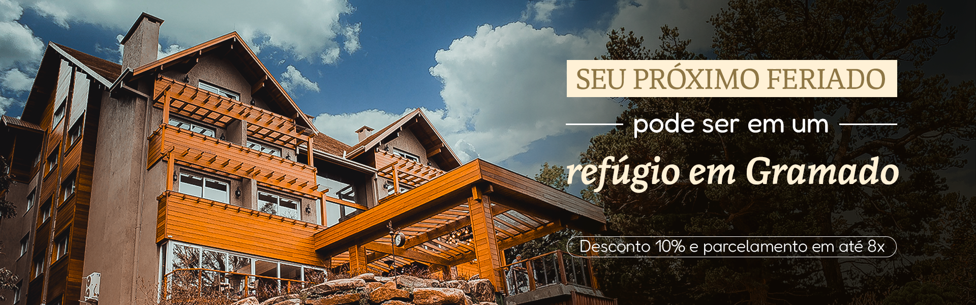 Seu próximo feriado pode ser em um refúgio em Gramada