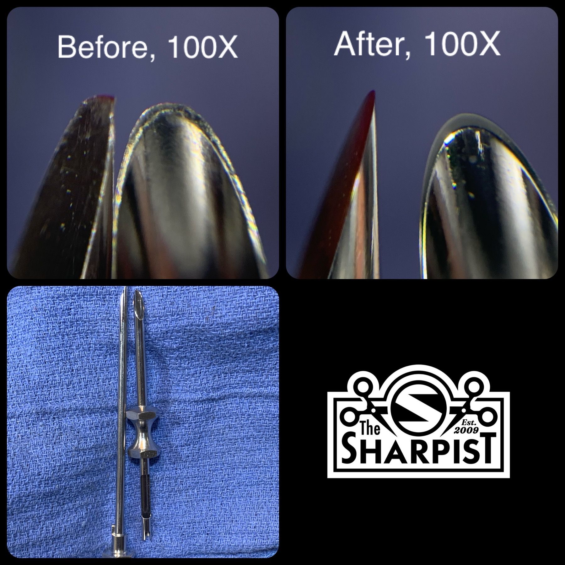 Medical Instrument Sharpening