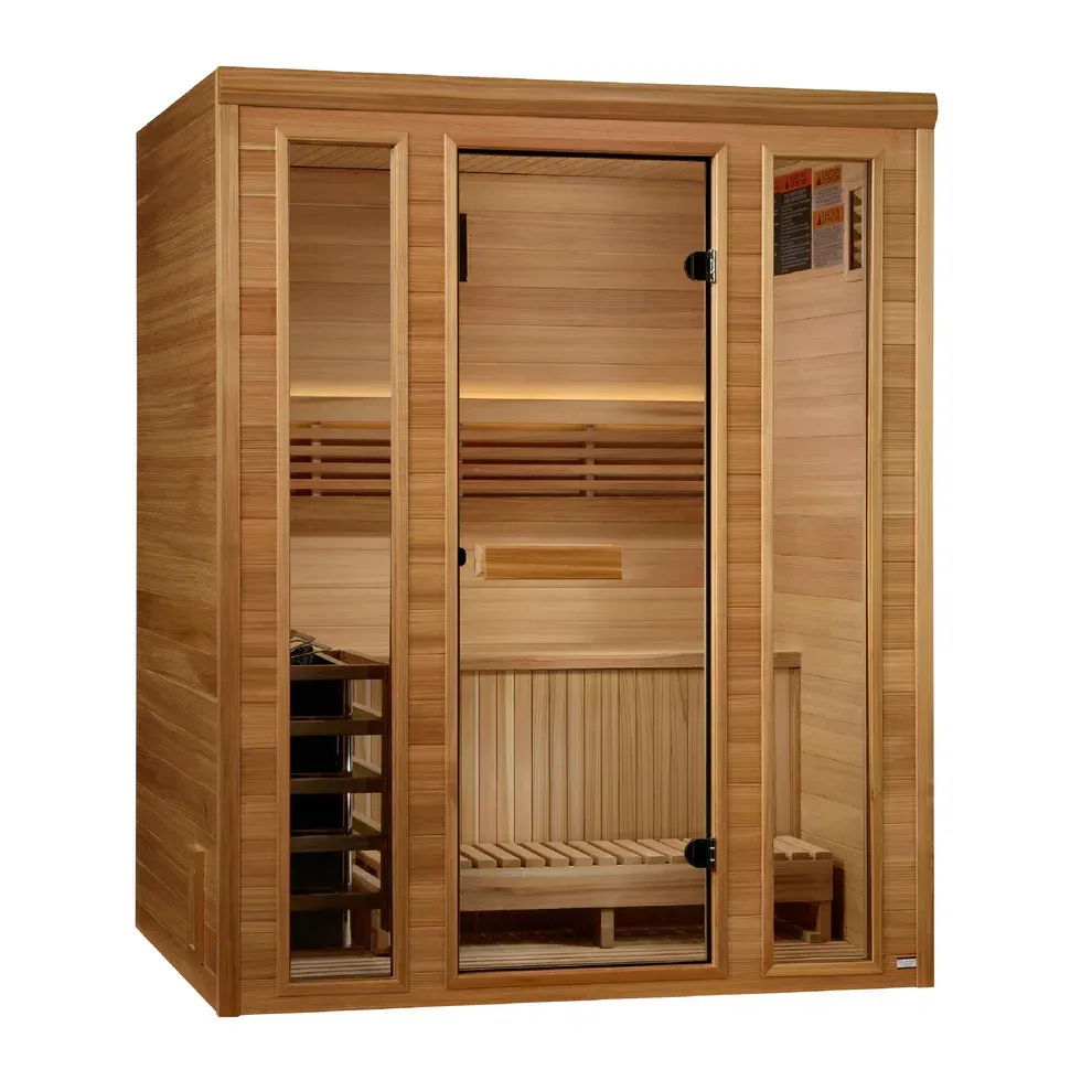 Pro 6 P6-5210-01 Near Zero EMF Far Infrared Sauna Clear Glass 1-2 Person Pro 6 P6-5210-01 Near Zero EMF Far Infrared Sauna Clear Glass 1-2 Person
