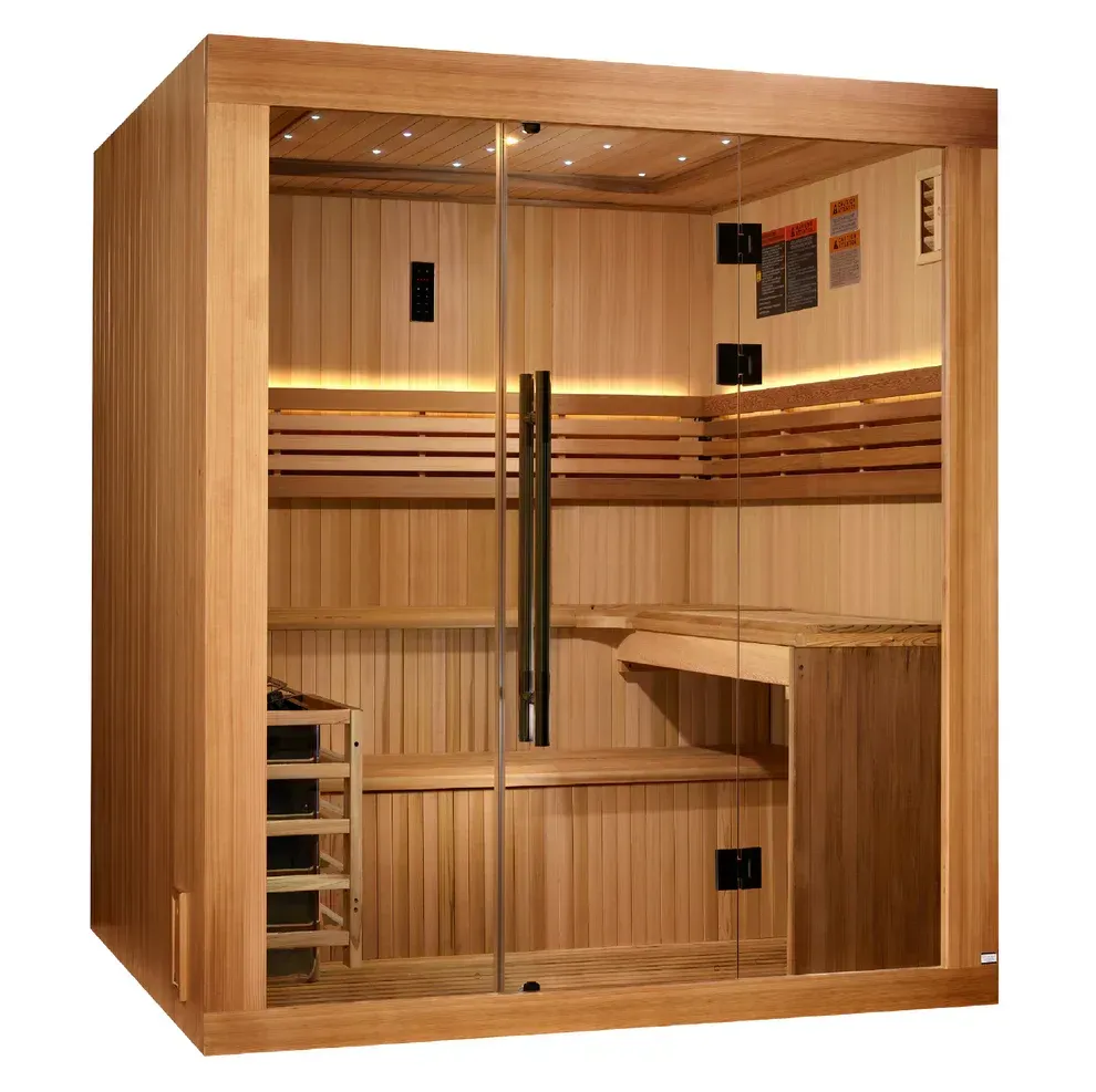Pro 6 P6-5210-01 Near Zero EMF Far Infrared Sauna Clear Glass 1-2 Person Pro 6 P6-5210-01 Near Zero EMF Far Infrared Sauna Clear Glass 1-2 Person