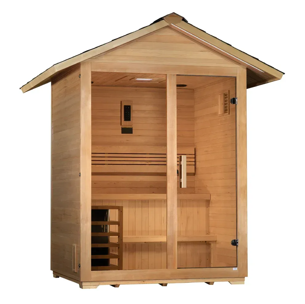 Pro 6 P6-5210-01 Near Zero EMF Far Infrared Sauna Clear Glass 1-2 Person Pro 6 P6-5210-01 Near Zero EMF Far Infrared Sauna Clear Glass 1-2 Person