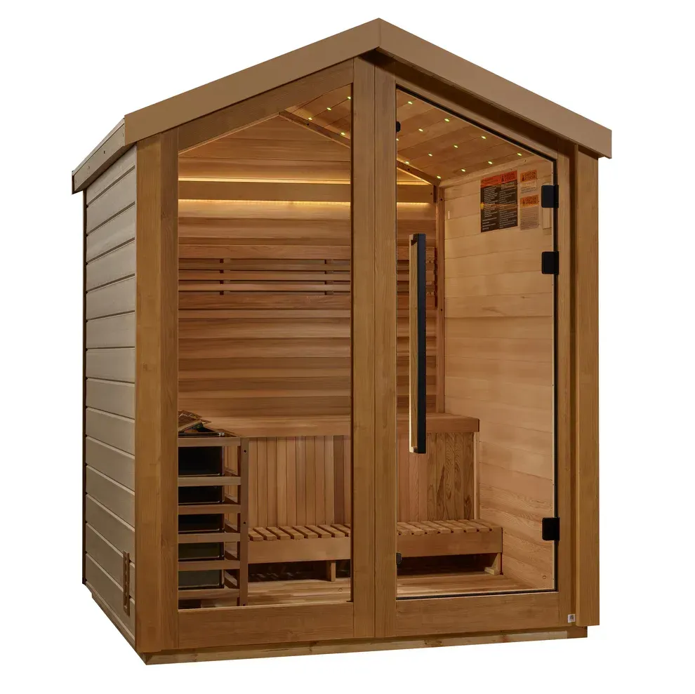 Pro 6 P6-5210-01 Near Zero EMF Far Infrared Sauna Clear Glass 1-2 Person Pro 6 P6-5210-01 Near Zero EMF Far Infrared Sauna Clear Glass 1-2 Person