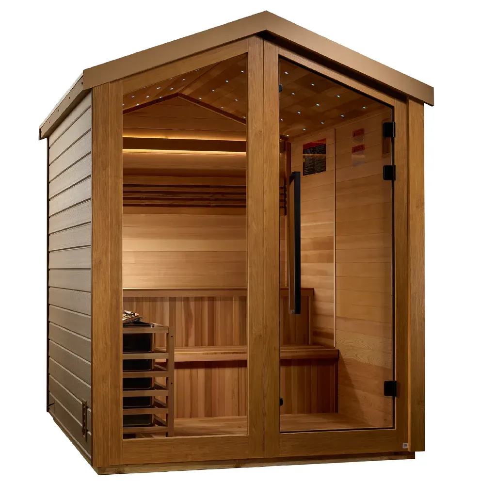 Pro 6 P6-5210-01 Near Zero EMF Far Infrared Sauna Clear Glass 1-2 Person Pro 6 P6-5210-01 Near Zero EMF Far Infrared Sauna Clear Glass 1-2 Person