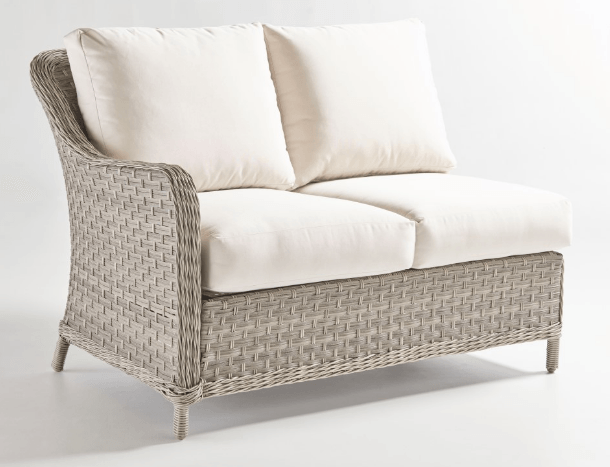 Mayfair One Arm Loveseat Left Side Facing — Boothwyn, PA — Half Price Hot Tubs