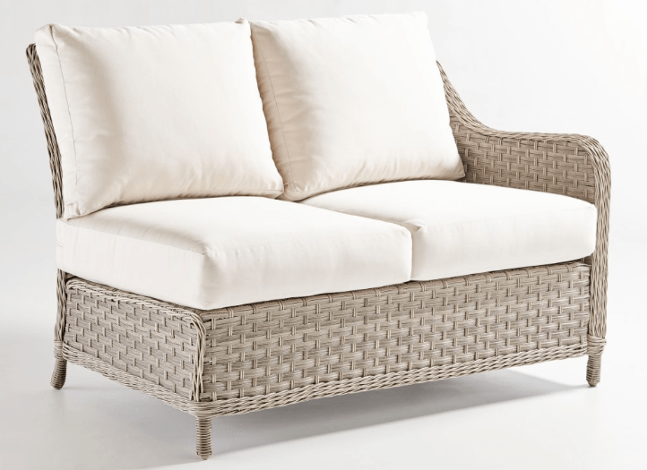 Mayfair One Arm Loveseat Right Side — Boothwyn, PA — Half Price Hot Tubs