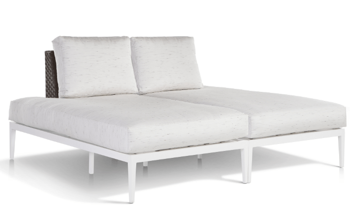 Stevie Double Chaise Lounge With Wraparound Cushions — Boothwyn, PA — Half Price Hot Tubs Stevie Double Chaise Lounge With Wraparound Cushions — Boothwyn, PA — Half Price Hot Tubs