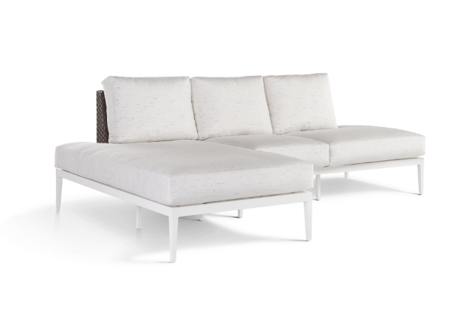 Stevie Mini-Sectional Chaise And Loveseat With Wraparound Cushions — Boothwyn, PA — Half Price Hot Tubs Stevie Mini-Sectional Chaise And Loveseat With Wraparound Cushions — Boothwyn, PA — Half Price Hot Tubs