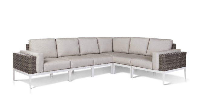 Stevie Sectional L-Shaped Asymmetrical 6pc With Bolster Pillows — Boothwyn, PA — Half Price Hot Tubs Stevie Sectional L-Shaped Asymmetrical 6pc With Bolster Pillows — Boothwyn, PA — Half Price Hot Tubs
