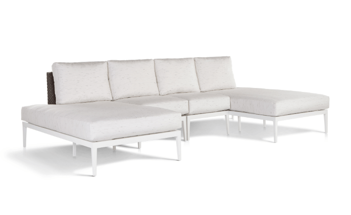 Beautiful Stevie Sectional U-Shaped 4pc With Chaises And Wraparound Cushions — Boothwyn, PA — Half Price Hot Tubs Beautiful Stevie Sectional U-Shaped 4pc With Chaises And Wraparound Cushions — Boothwyn, PA — Half Price Hot Tubs