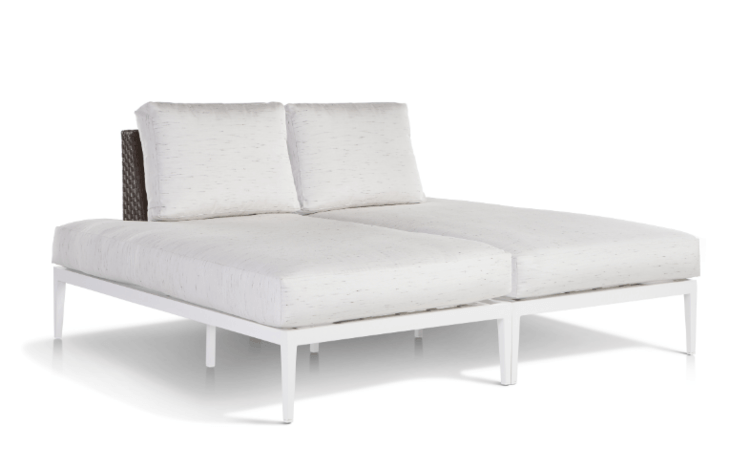 Stevie Double Chaise Lounge With Wraparound Cushion — Boothwyn, PA — Half Price Hot Tubs Stevie Double Chaise Lounge With Wraparound Cushion — Boothwyn, PA — Half Price Hot Tubs