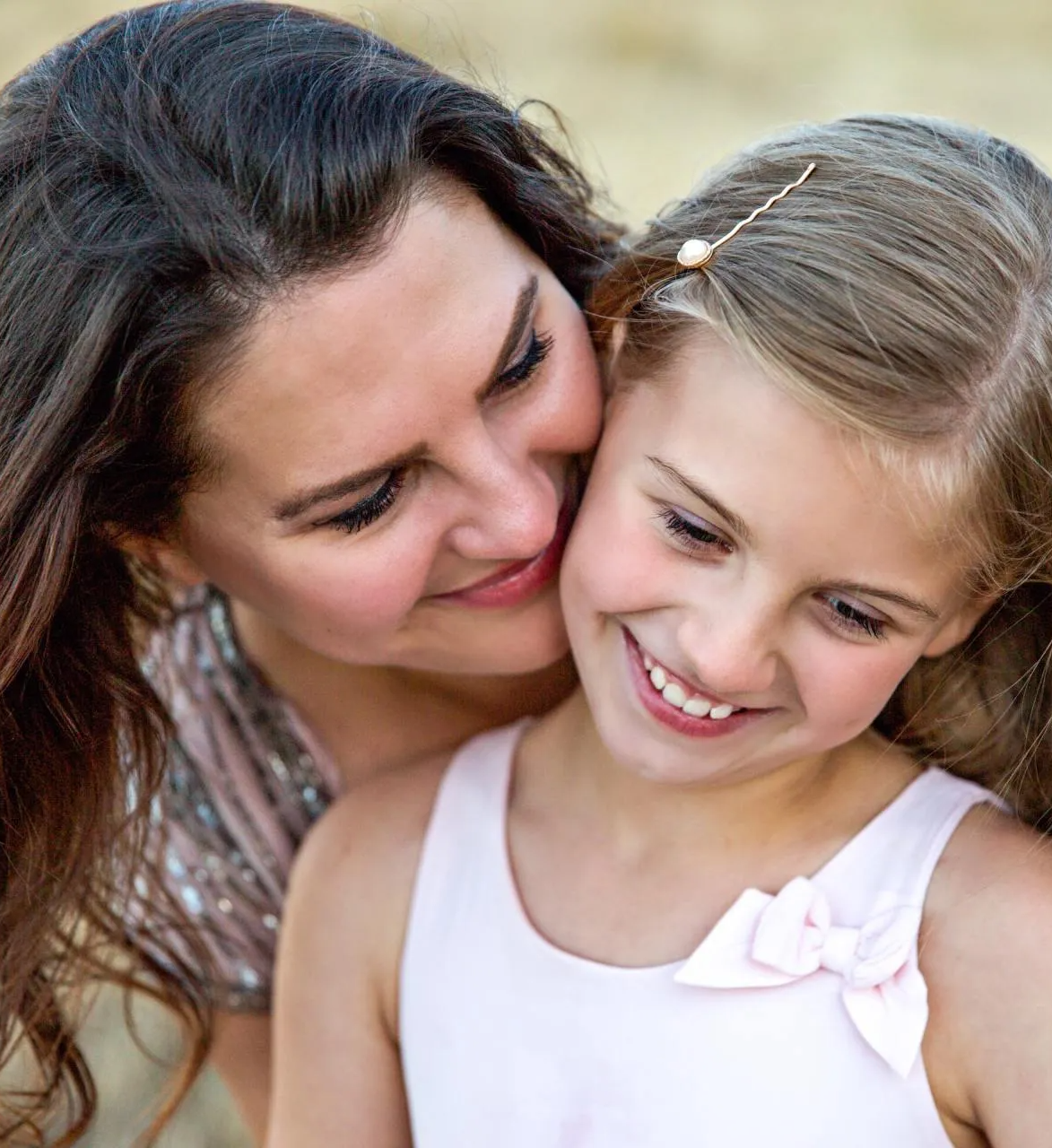 Child & Mom smiling
